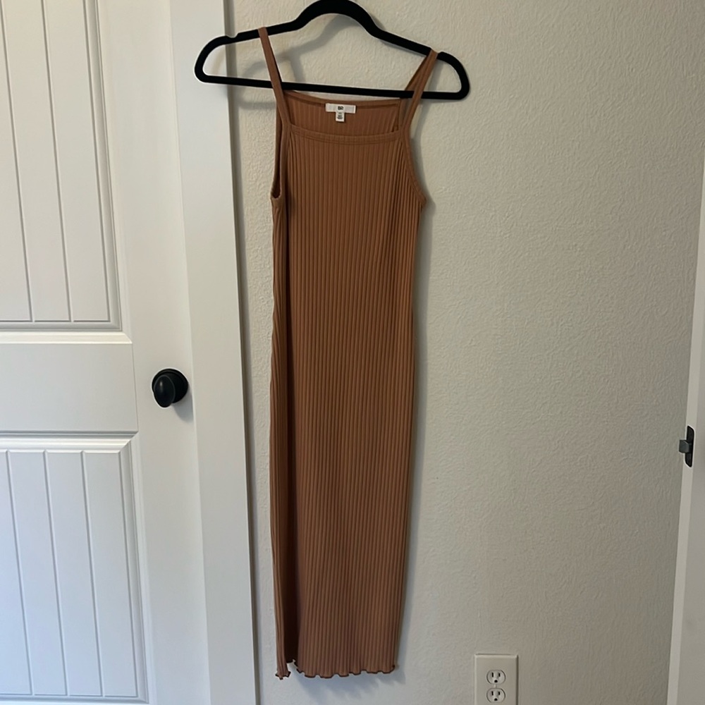 BP Ribbed Tank Dress -XS